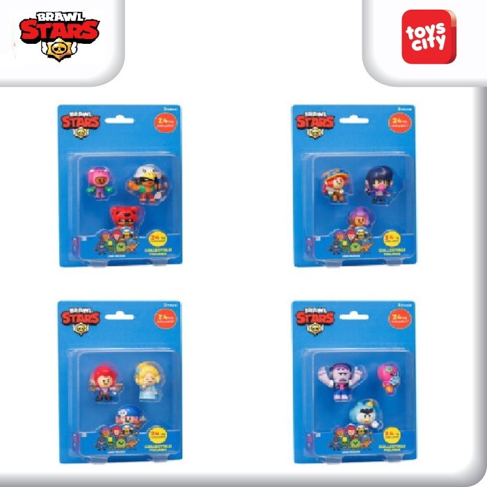 Jual Brawl Stars 3 Collectible Figures Blister Season 1 Mainan Mini