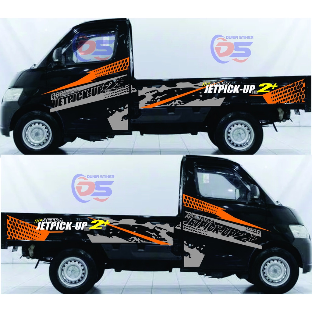 Jual Stiker Cutting Mobil Pick Up Grandmax Stiker Jet Pickup New Setra