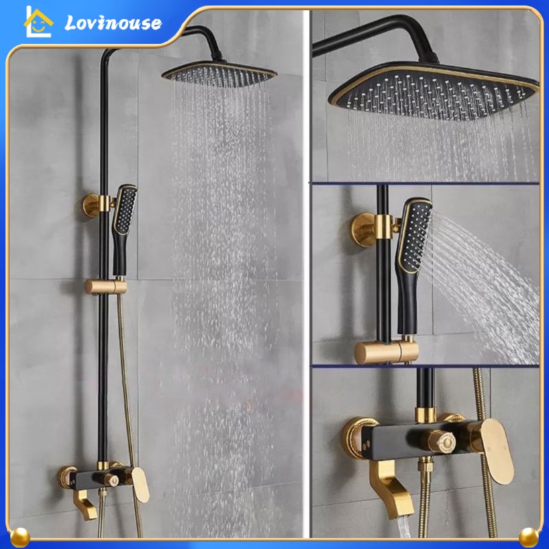 Jual Shower Tiang Column 3 Dalam 1 Shower Set Dengan Faucet Sprayer