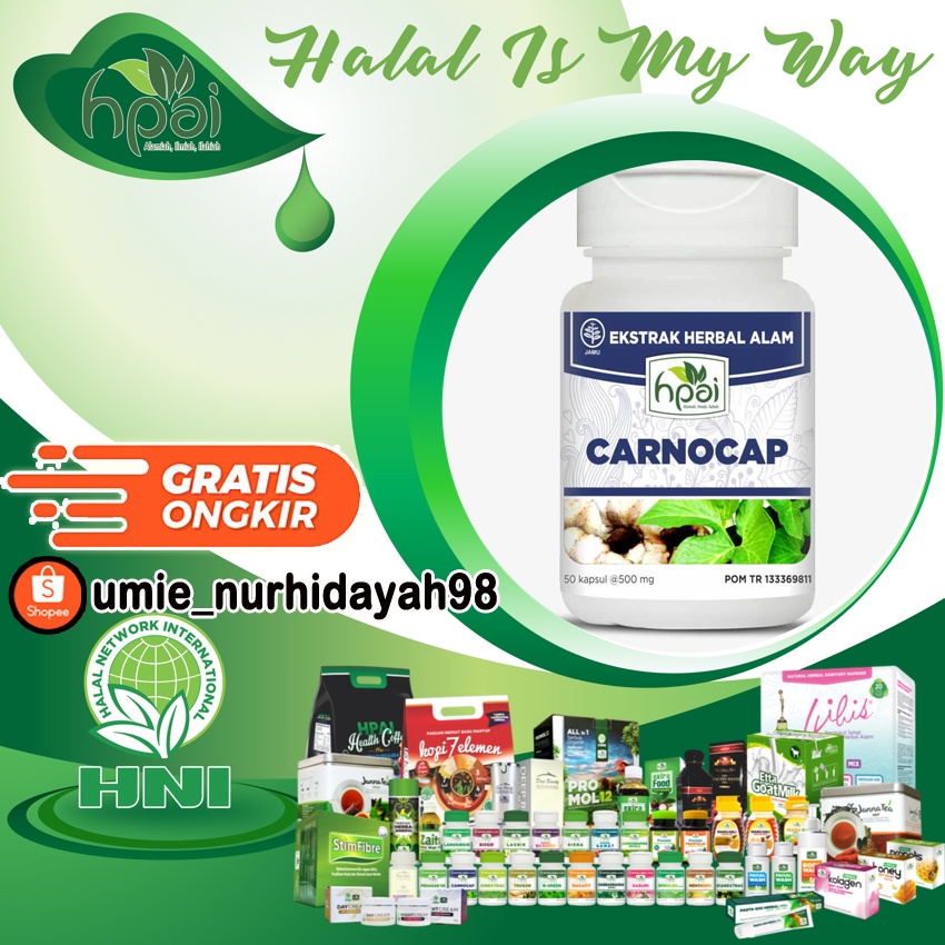 Jual HNI-HPAI | Carnocap | Mematikan Sel Tumor dan Kanker | Shopee ...