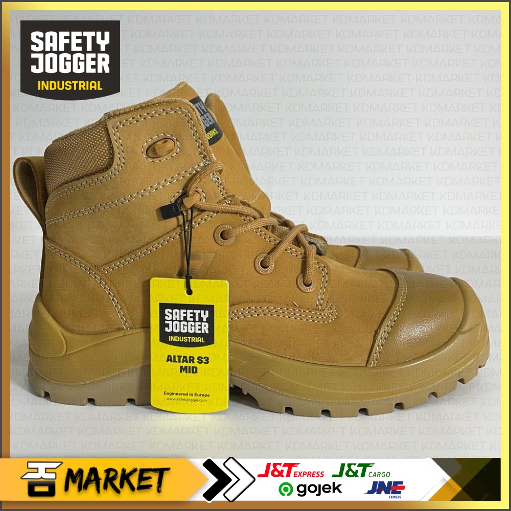 Jual Sepatu Safety Jogger Model ALTAR S3 MID Toecap Composite Shopee