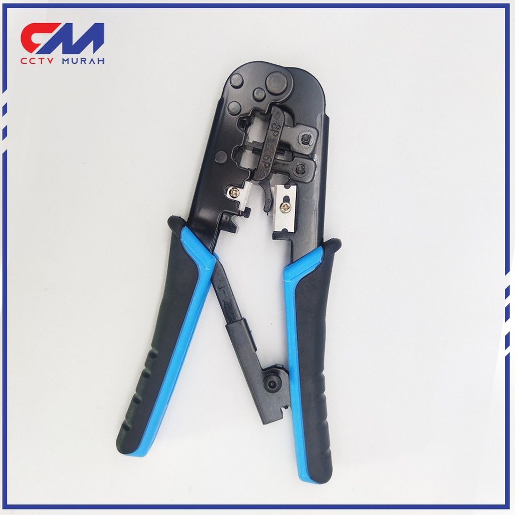 Jual TANG CRIMPING RJ45 || Tools Crimping Rj45 Dual Modular TL-5684R ...