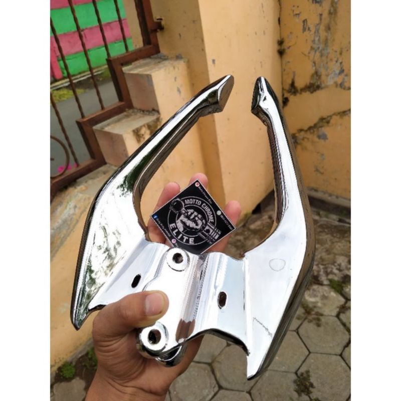 Jual BEGEL TIGER REVO CHROME ORI MOTOR COPOTAN | Shopee Indonesia