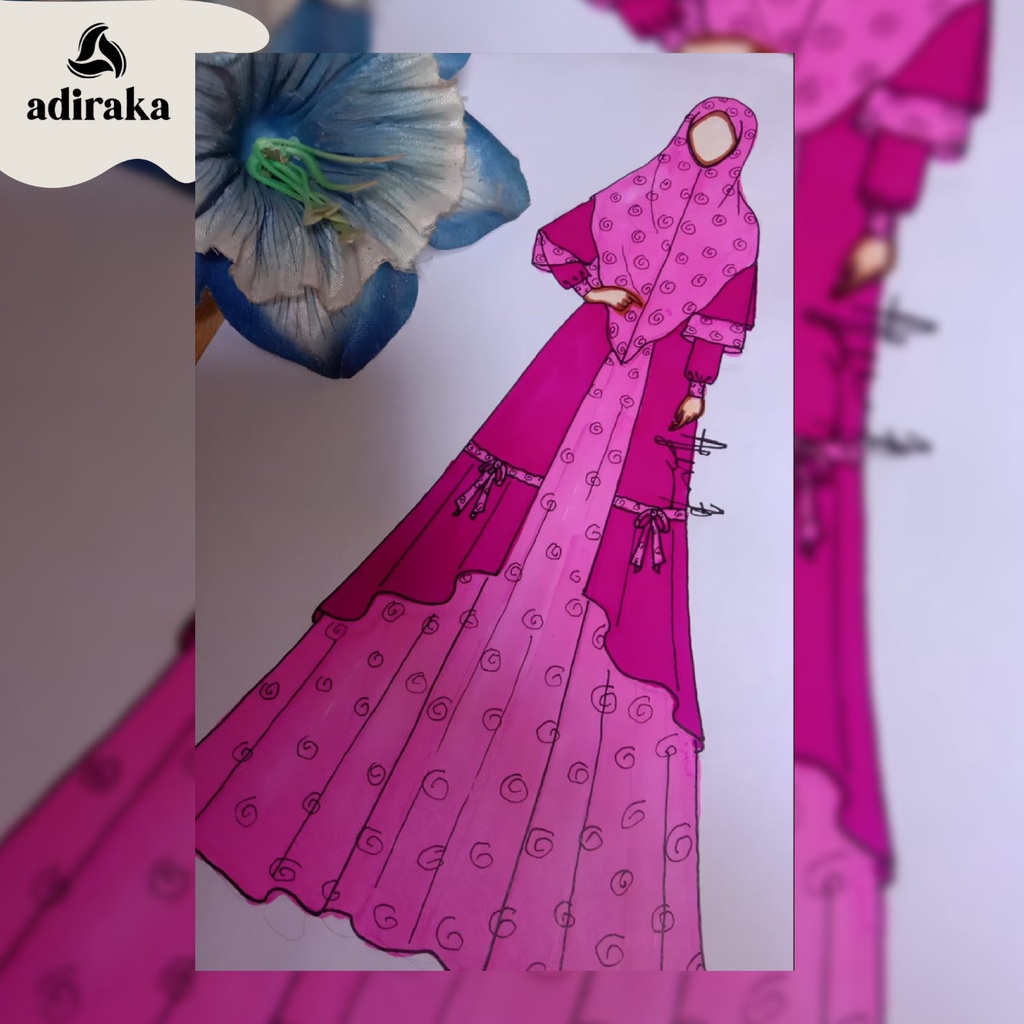 Jual Jasa Gambar SKETSA Desain Fashion By: RAHMAT HIDAYAT (Desainer ...