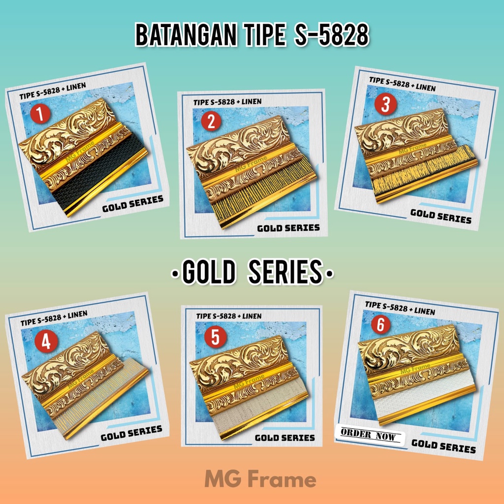 Jual PAKET BATANGAN TYPE S 582 + LINEN/BATANGAN FRAME/LIS PLAFON 3 ...