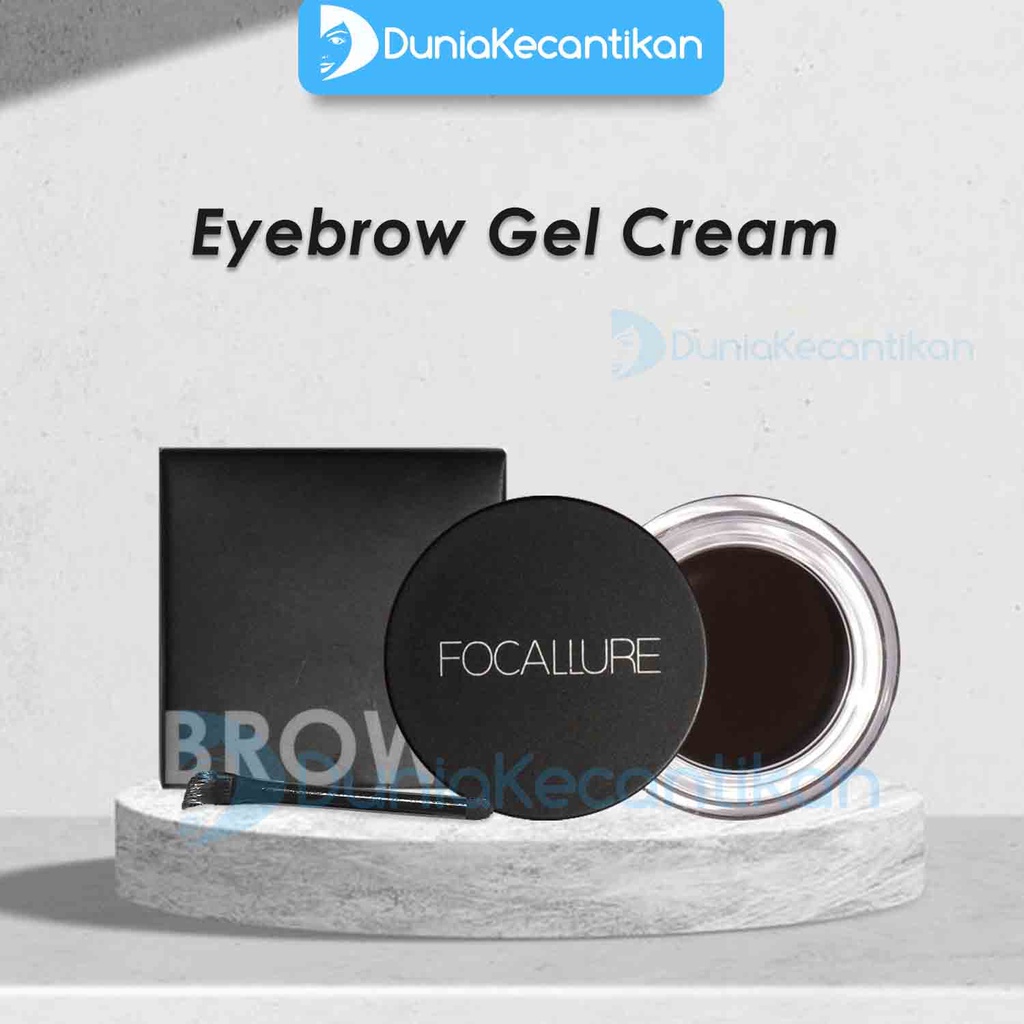 Jual Focallure Eyebrow Gel Cream Waterproof Pensil Alis Focalure Brows Pomade Alis Eyebrow Cream 1607