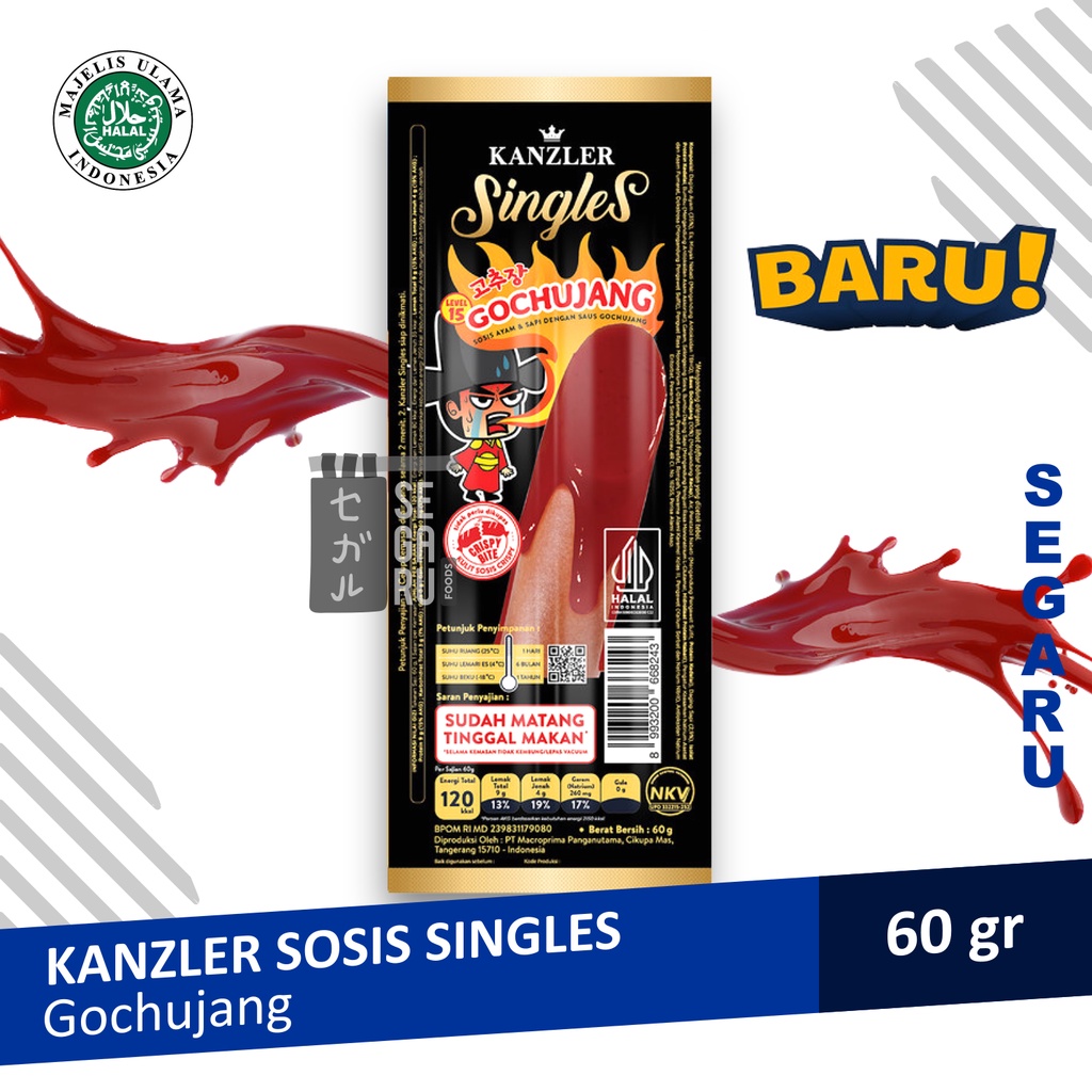 Jual Sosis Kanzler Singles Sosis Bakso Original Keju Hot Per Pack