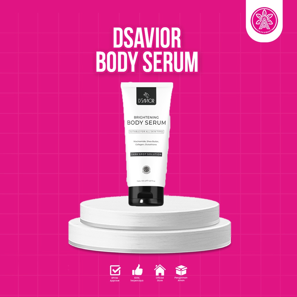 Jual DSavior Body Serum Whitening Lotion Pencerah Badan | Shopee Indonesia