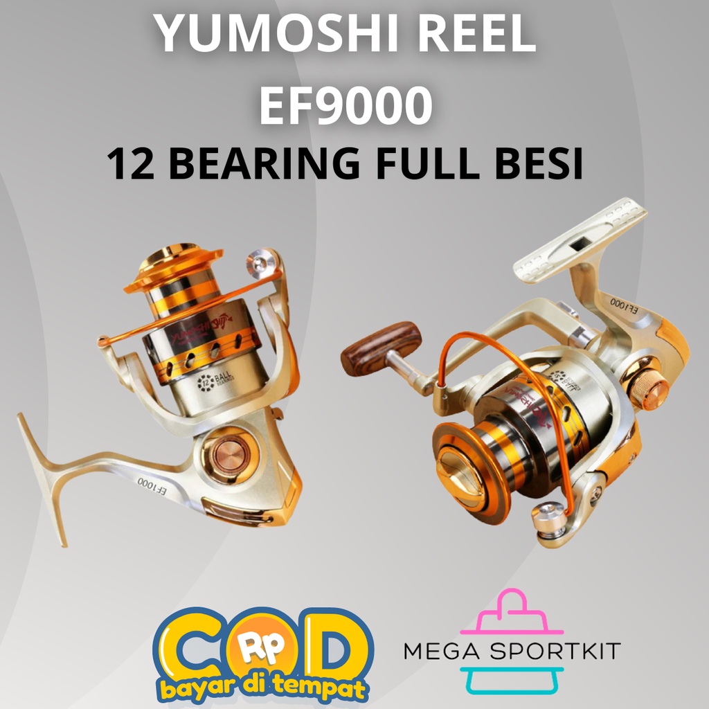Reelsking Ef3000 Reel Pancing Yumoshi Yumoshi Ef5000 Jual [BISA COD] Rell  Gulungan Katrol Sungai Danua Pantai