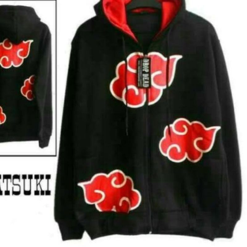 Jual JAKET ANIME NARUTO AKATSUKI/JAKET AKATSUKI ANAK | Shopee Indonesia