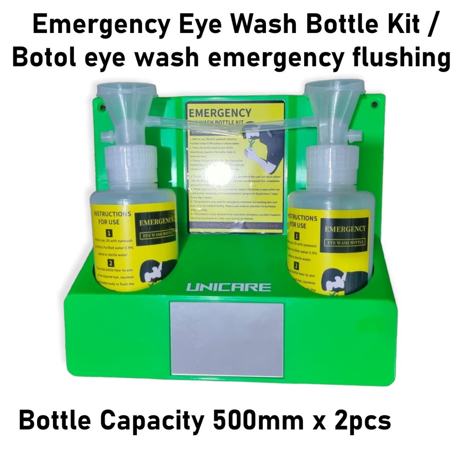 Jual Emergency Eye Wash Bottle Kit / botol eye wash emergency flushing ...