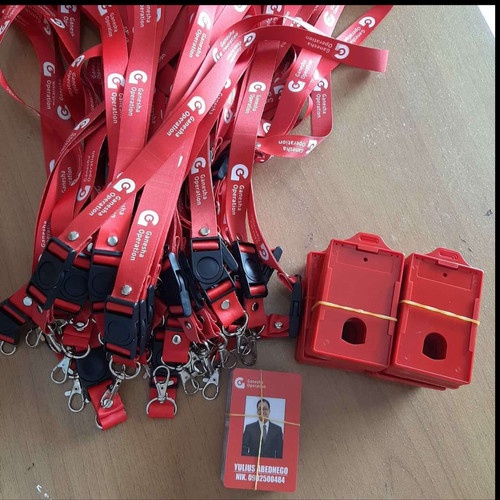 Jual Tali Lanyard Print Sublim Cm Cetak Muka Tali Id Card Printing Dua Cm Cetak Dua Muka