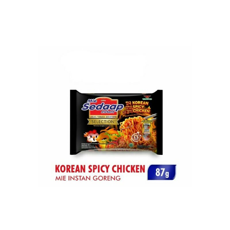 Jual Sedaap Mie Instant Goreng Korean Spicy 87G | Shopee Indonesia