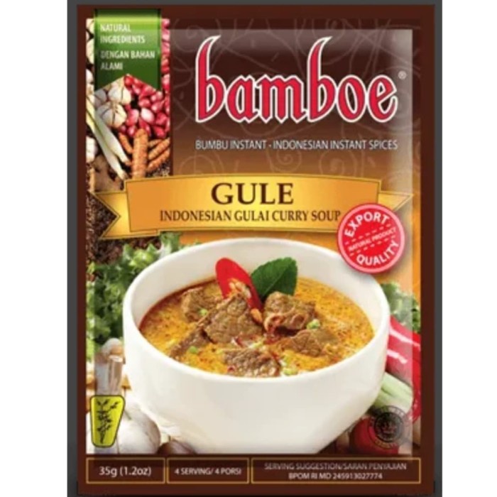 Jual Bumbu Instan Bamboe Bamboe Gule Shopee Indonesia