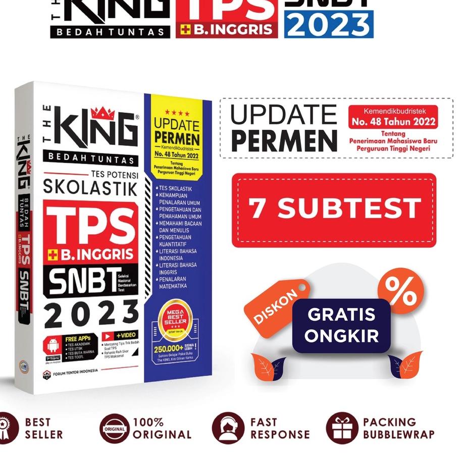 Jual RWA594 EMC Buku Tps 2023 The King Bedah Tuntas Soal Dan Materi Tps ...