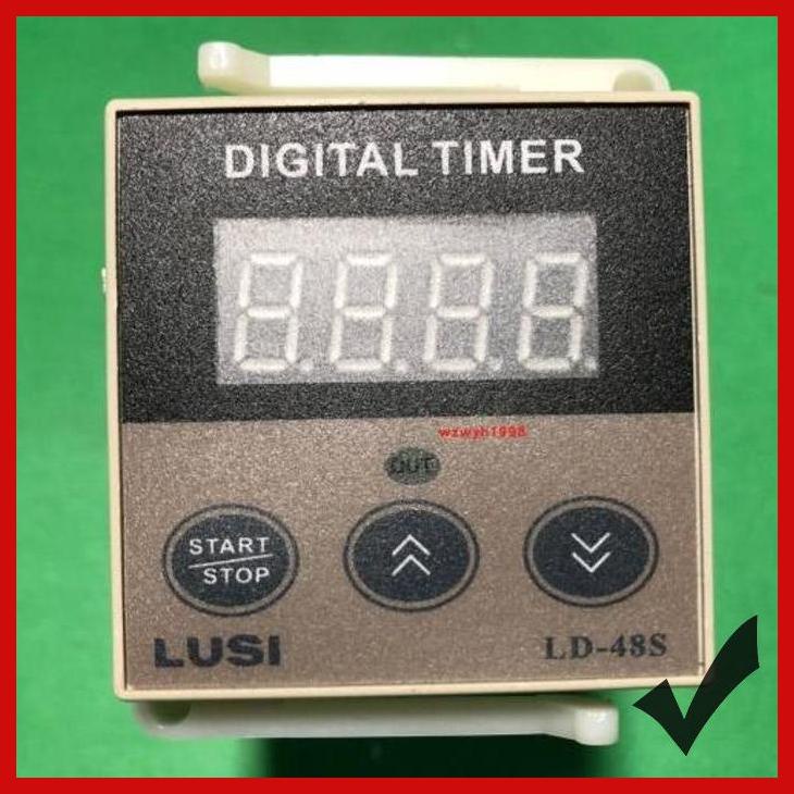 Jual LUSI MODUL DIGITAL TIMER OVEN DECK CONTROLLER LD-48S 220V AC RELAY ...