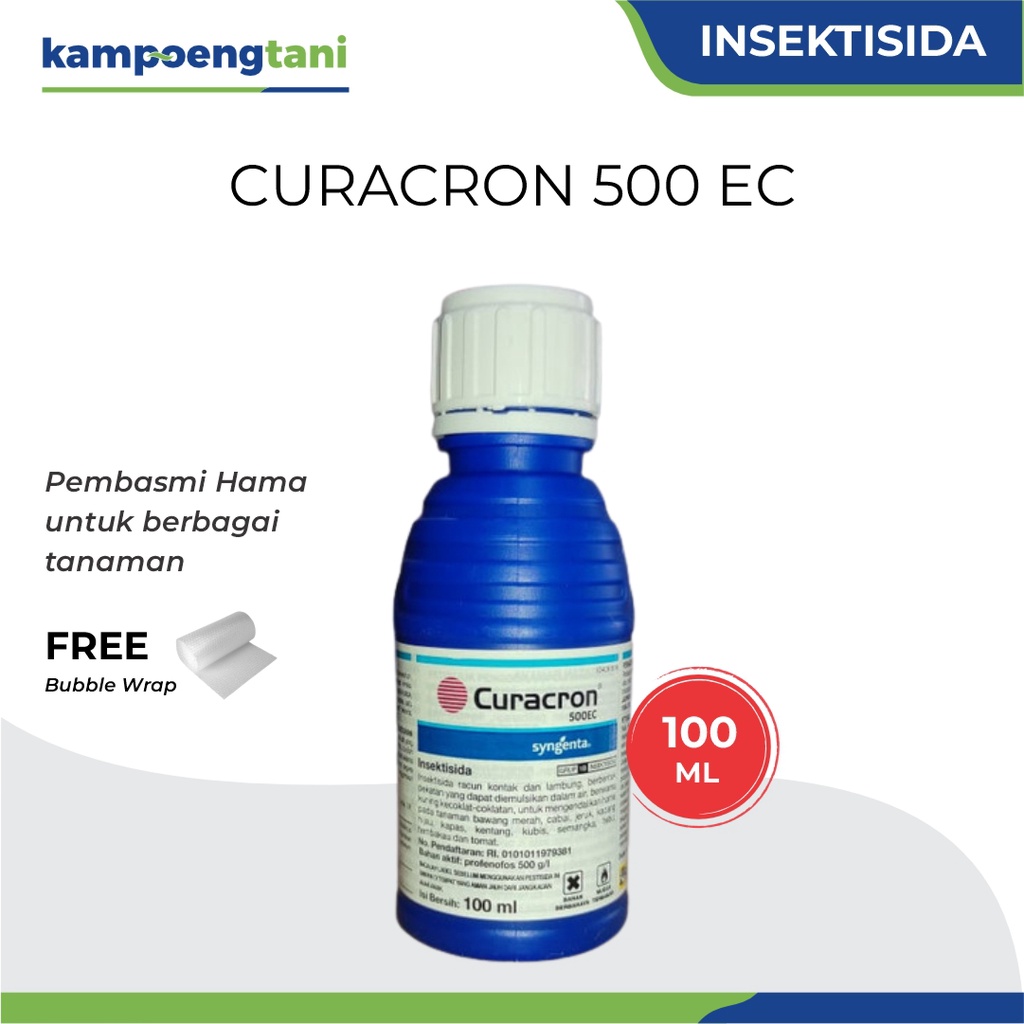 Jual Insektisida Curacron 100ml Pembasmi Hama Ulat Dan Kutu Tanaman