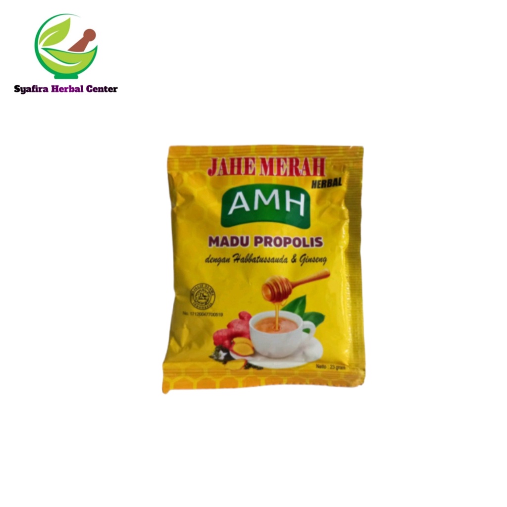 Jual Jahe Merah AMH Madu Propolis Minuman Tradisional Harga Per SACHET ...