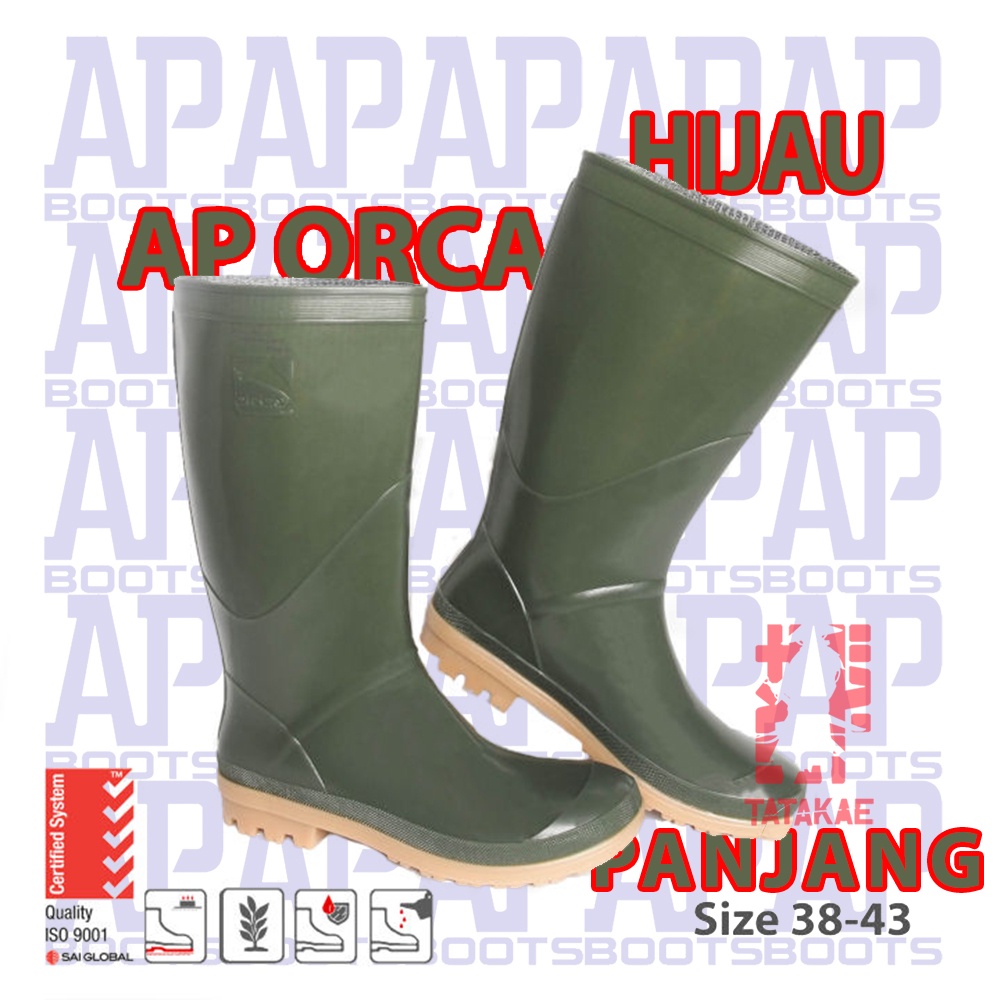 Jual AP Boots Panjang AP 2017 Eco 3 AP Orca Eco 2 Sepatu Karet ...