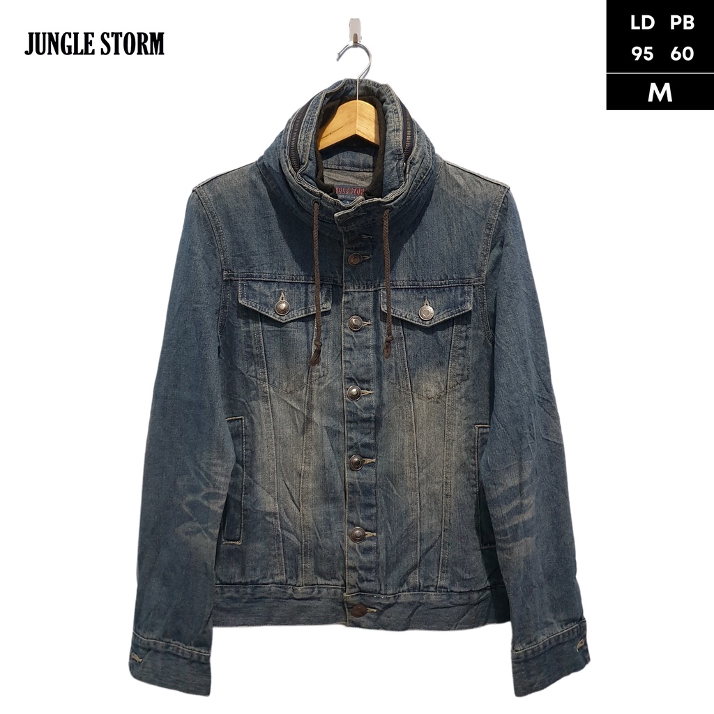 Denim Jacket Obey Wasted Youth Jacket Obey Clothing ICON HARDWORK