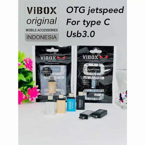 Jual OTG Type C Vibox OTG USB C OTG TYPE-C OTG TYPE MURAH | Shopee ...
