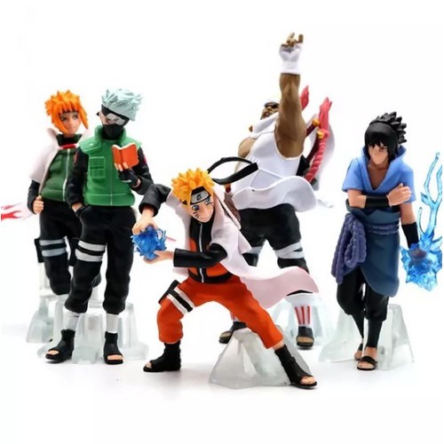 NARUTO フィギュア 5体ミニフィギュア （11ピース/セットq ver。NARUTO 
