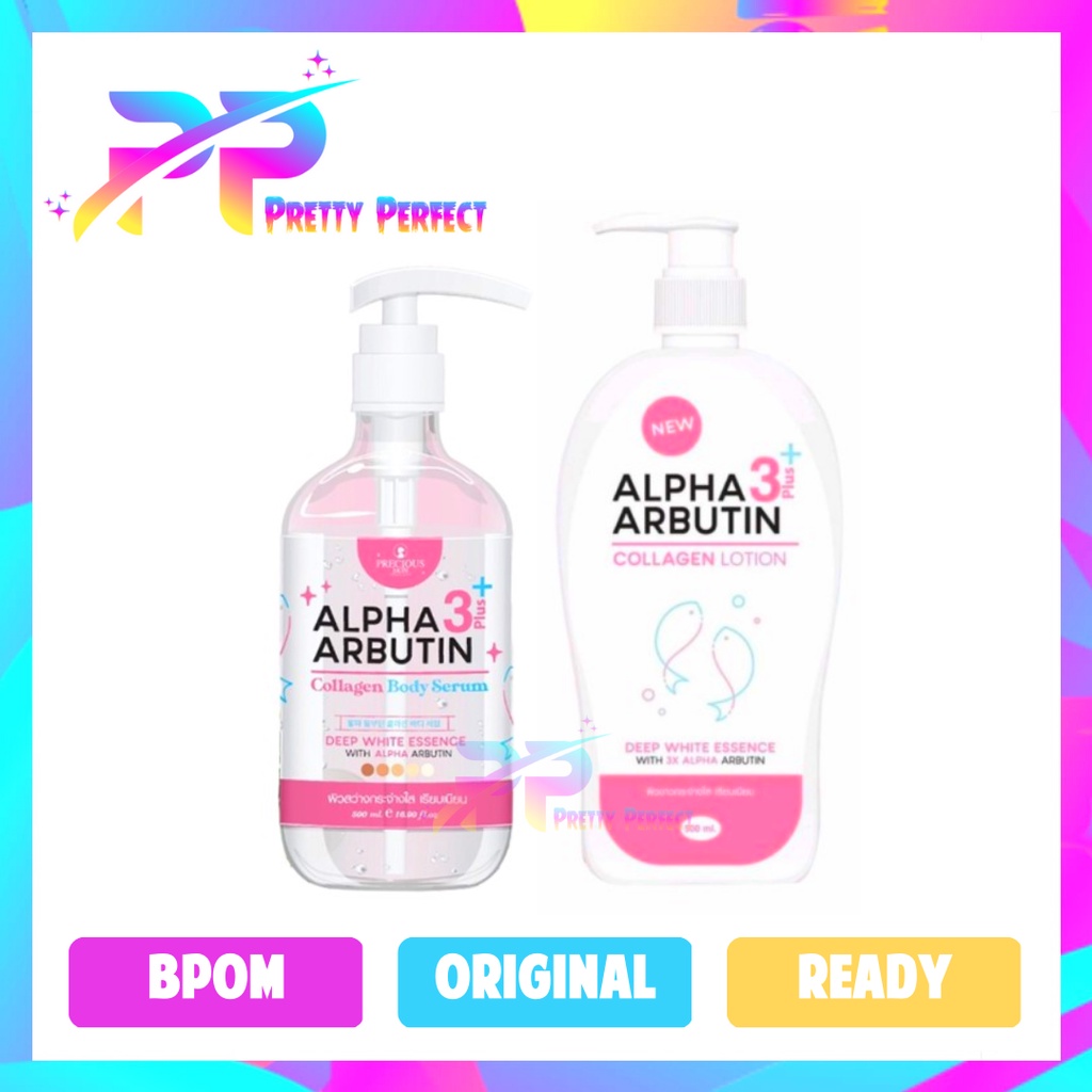 Jual Precious Skin Alpha Arbutin 3 Plus Paket 2 In 1 Lotion + Body ...