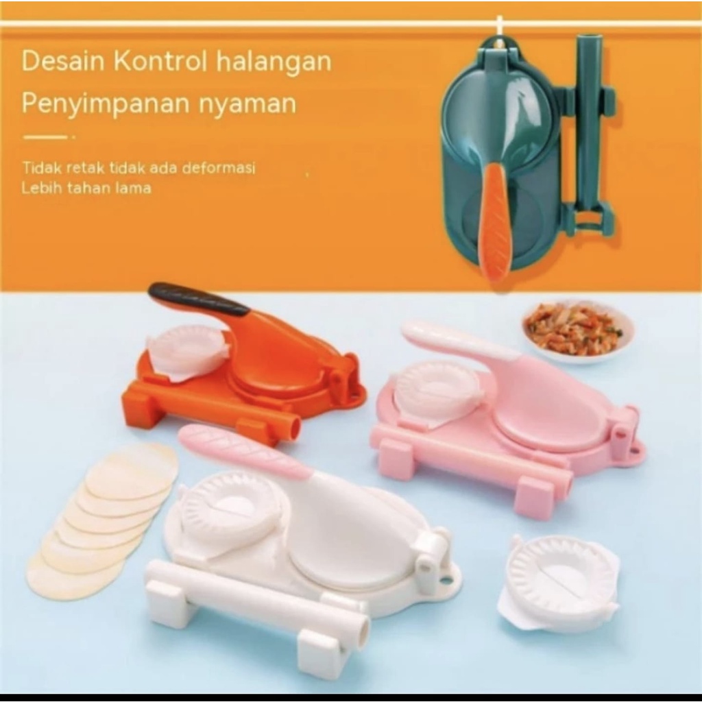 Jual Cetakan Pangsit In Manual Dumpling Press Cetakan Kulit Pastel Multifungsi Alat Press