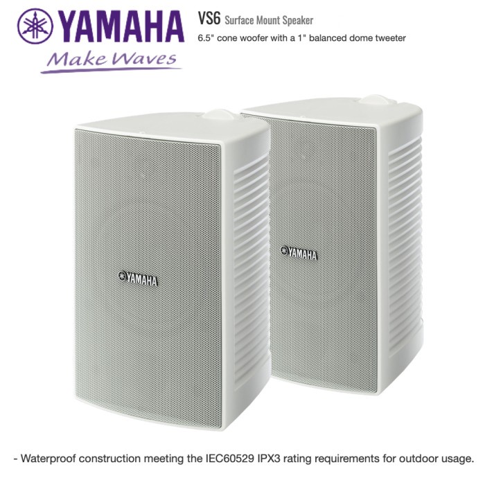 Jual Yamaha VS6 VS 6 VS-6 passive compact surface mount speaker ...