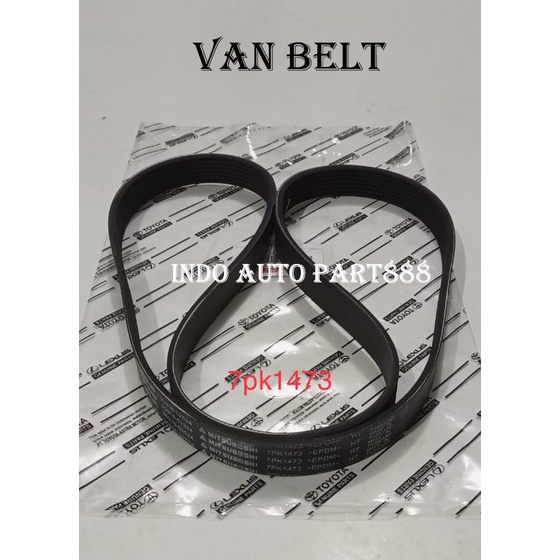 Jual Fan Belt Van Belt V Belt Rib Tali Kipas 7PK 1473 New Hiace ...