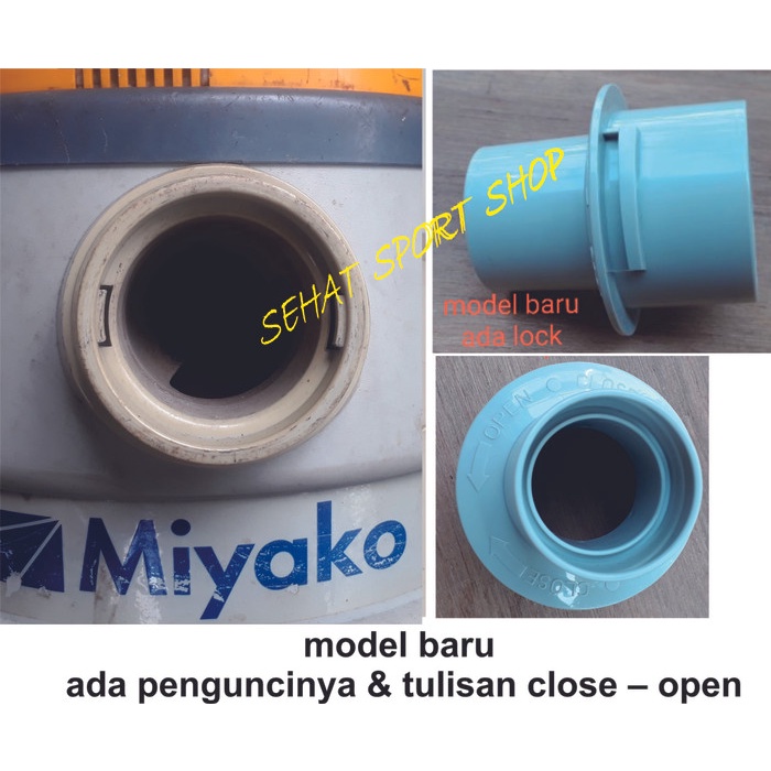 Jual Vacum Cleaner kepala sambungan slang flexible miyako baru O0V6
