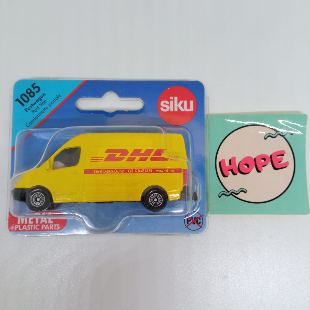 Jual Diecast Mobil Siku 1085 Post Van DHL Original | Shopee Indonesia