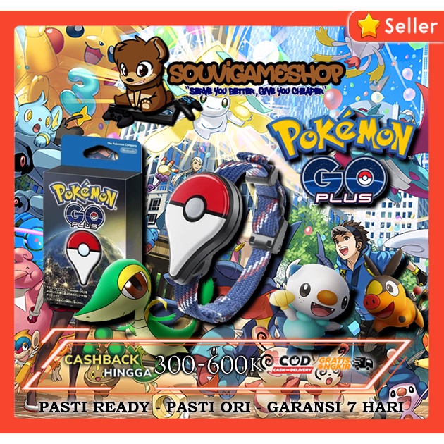 Jual PALING MURAH !! Pokemon GO Plus PoGO+ AUTO VERSION JAM POKEMON GO ...