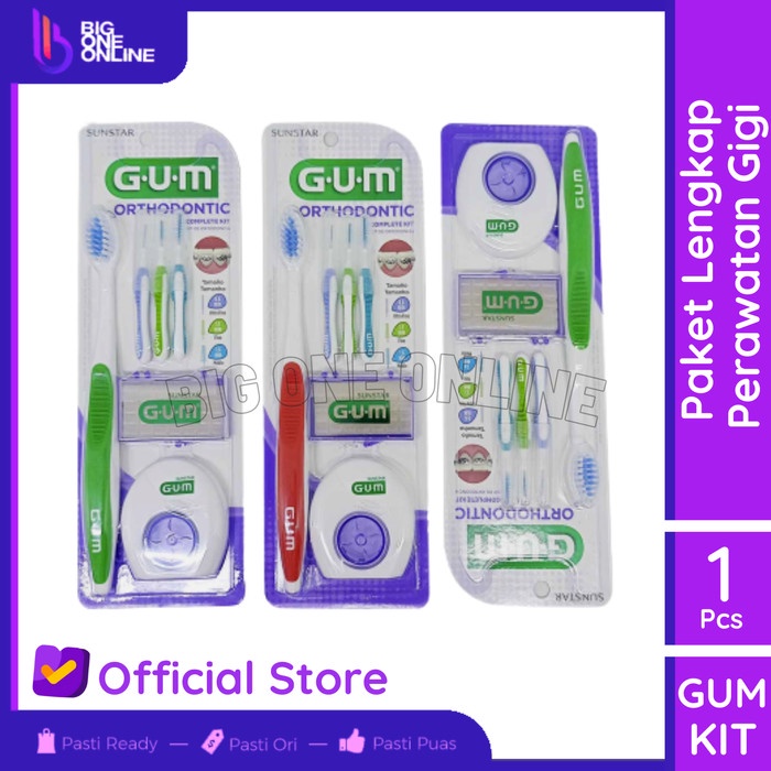 Jual Paket Lengkap Perawatan Gigi GUM Ortho, GUM Orthodontic KIT
