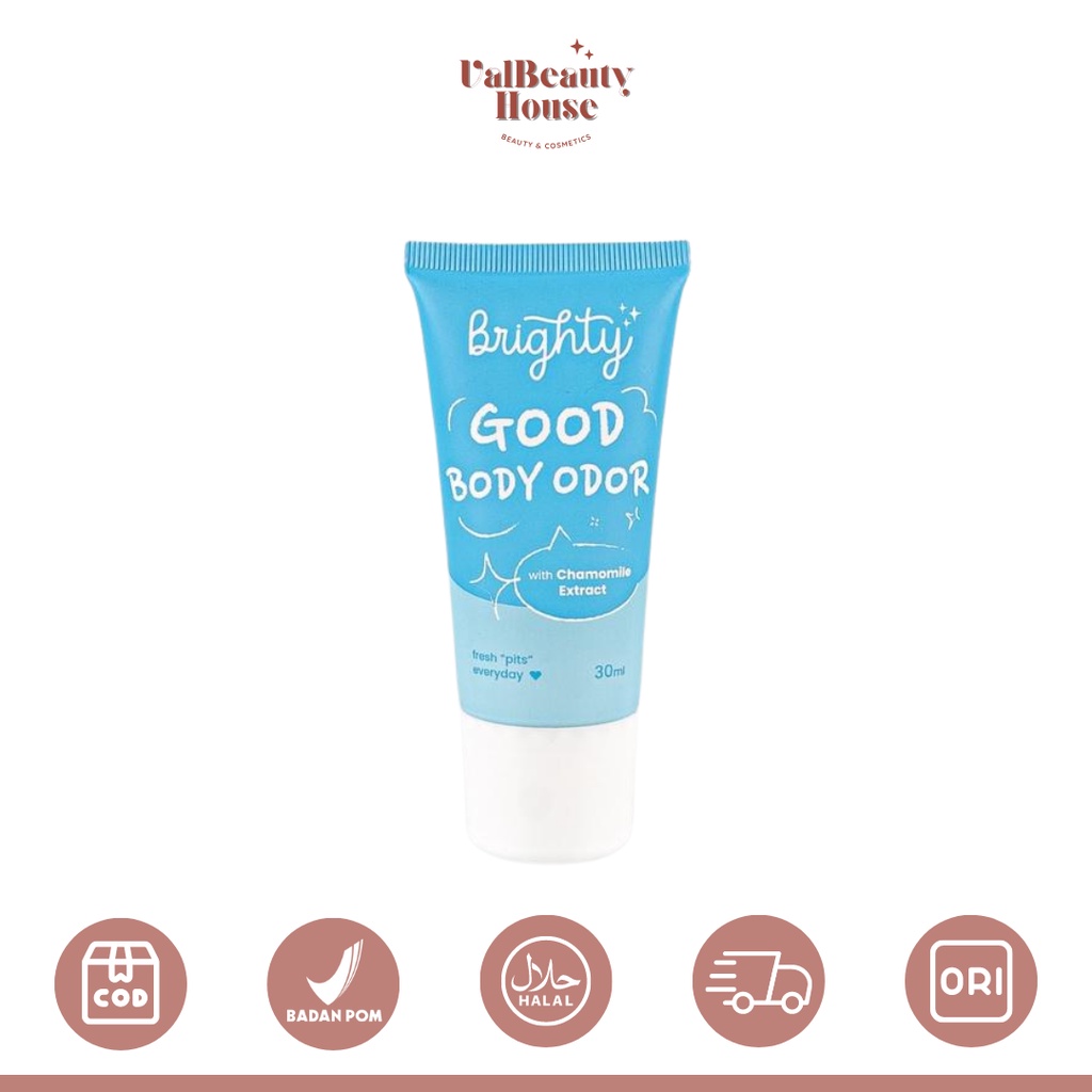 Jual Brighty Good Body Odor Deodorant Anti Perspirant Roll On
