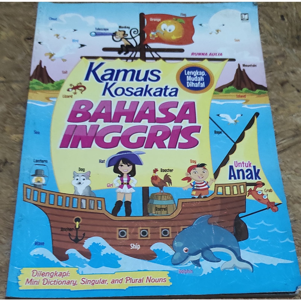 Jual Kamus Kosakata Bahasa Inggris Untuk Anak Dilengkapi Mini ...