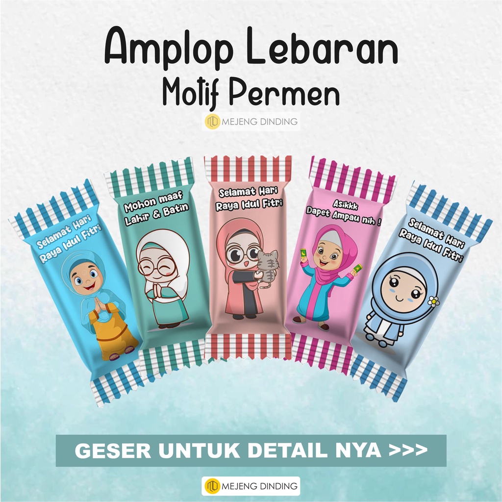 Jual Isi Amplop Permen Viral Amplop Permen Lebaran Amplop