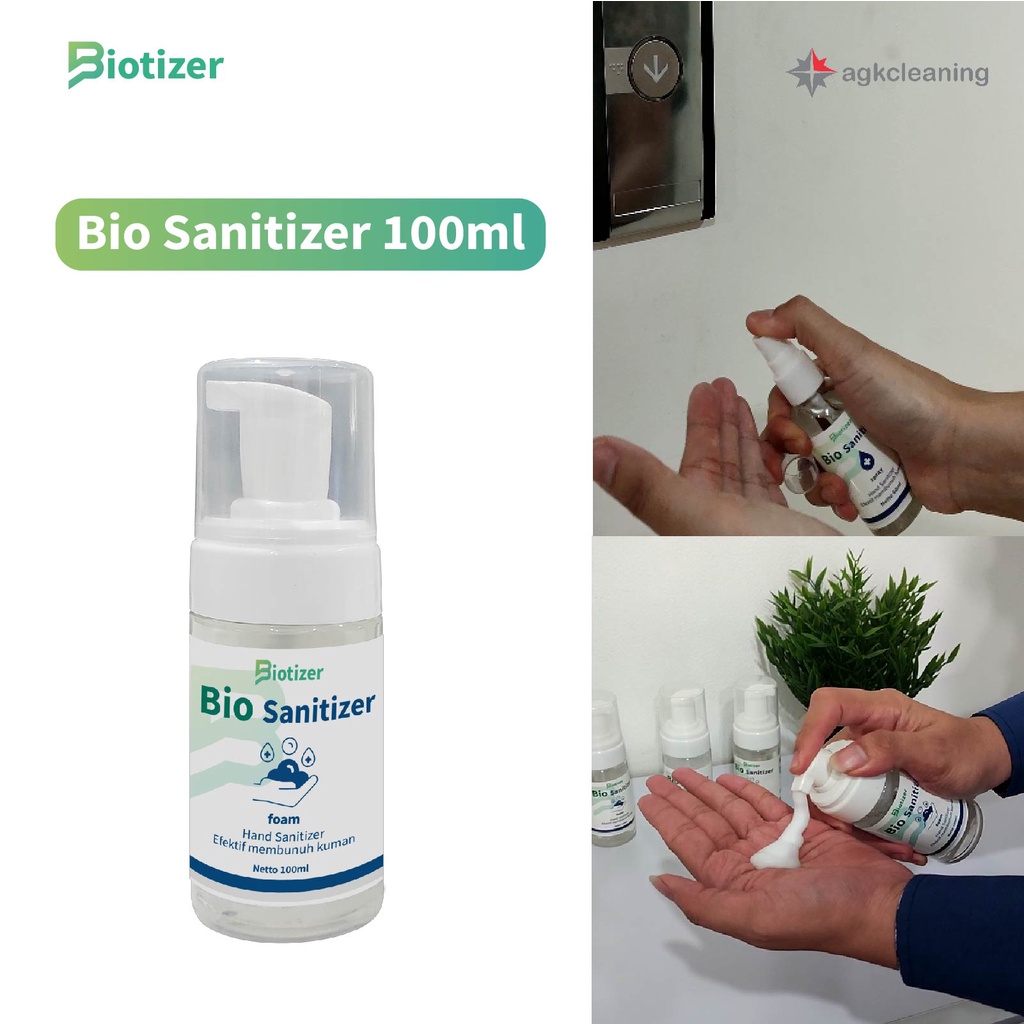 Jual Hand Rub Foam 100ml - Hand Sanitizer Foam Non Alkohol - Cairan ...