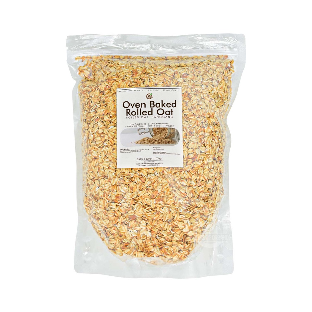 Jual Oven Baked Rolled Oat / Rolled Oat Panggang 1 Kg Shopee Indonesia