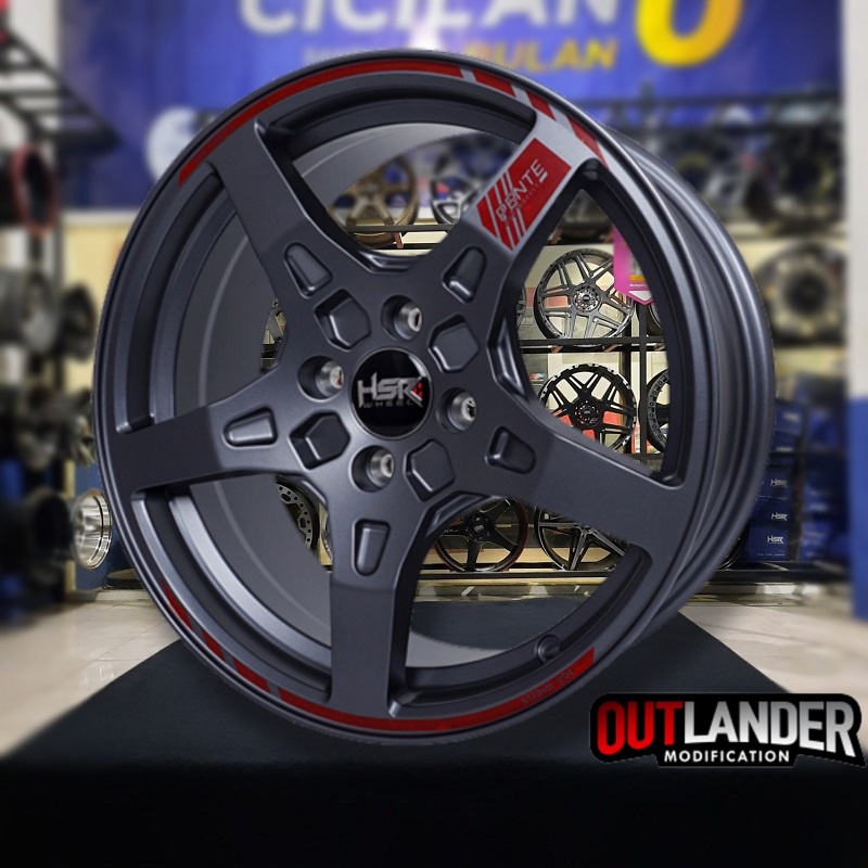 Jual Velg Racing Mobil Corolla Ring 16 HSR PENTE Velk R16 Ayla Agya ...