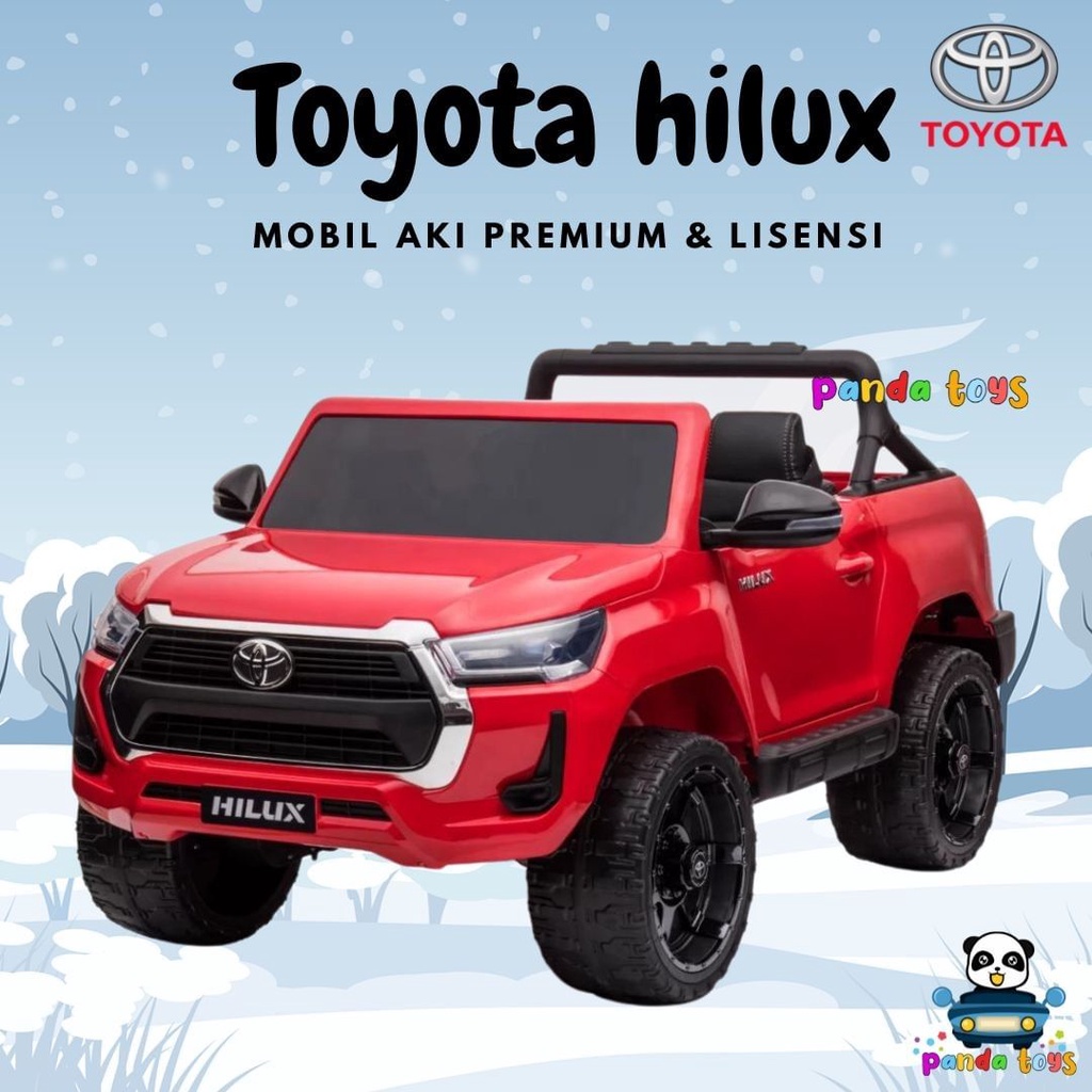 Jual Mobil Aki Hilux Kidstime 2023 Paint Nonpaint Police Ban Karet Aki
