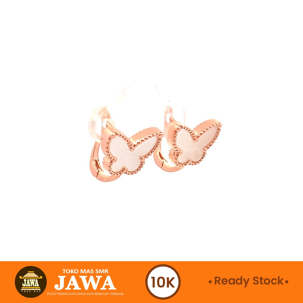 Jual Anting Emas Vclef Kadar 10k Toko Mas Jawa Shopee Indonesia