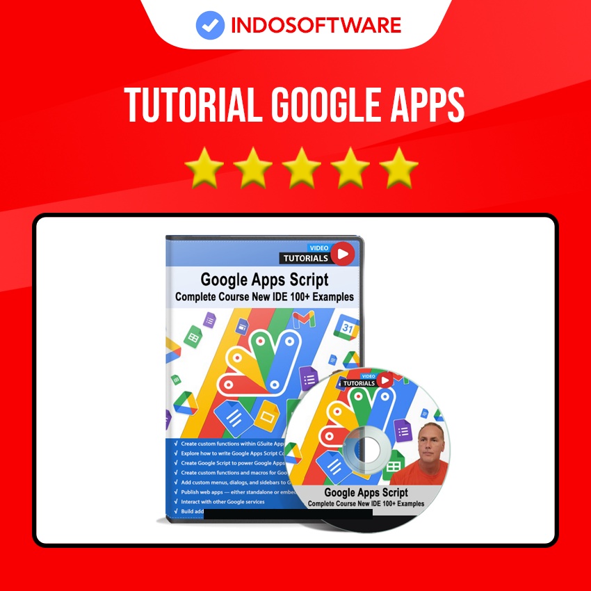 Jual PAKET VIDEO TUTORIAL GOOGLE APPS SCRIPT PREMIUM COMPLETE COURSE ...