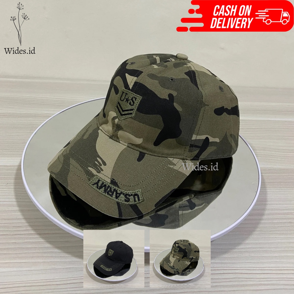 Jual Topi Baseball Cap Motif U.S Army [TOP096] | Shopee Indonesia