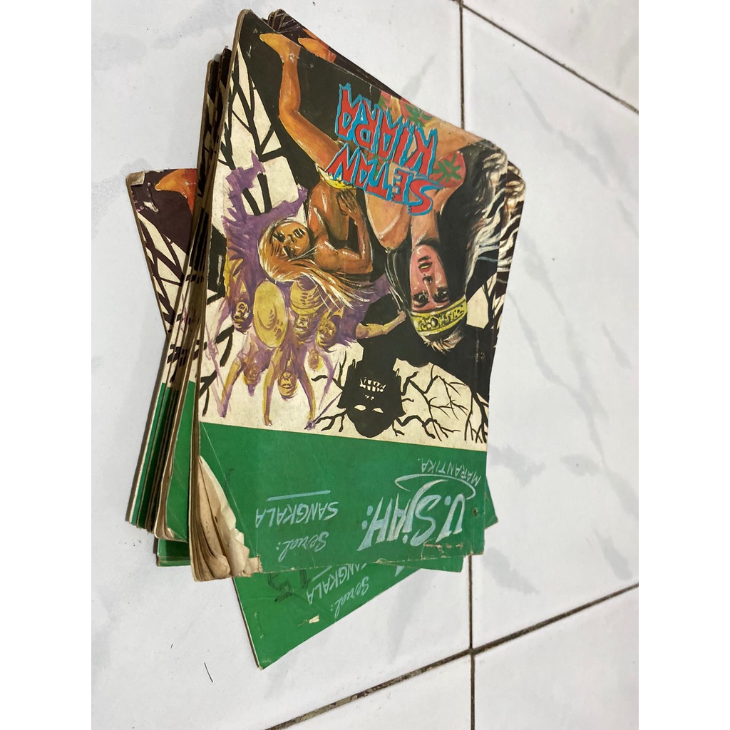 Jual Komik Jadul Indonesia Setan Kiara 1 15 Tamat U Sjah Shopee