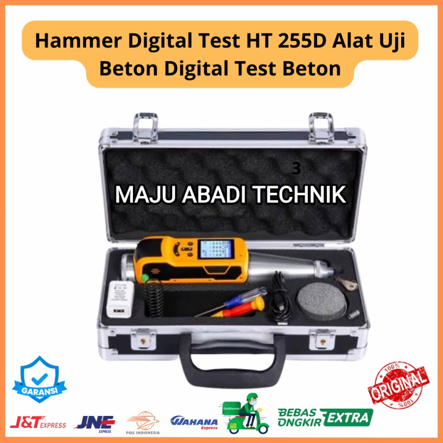 Jual Hammer Digital Test HT 255D Alat Uji Beton Digital Test Beton ...