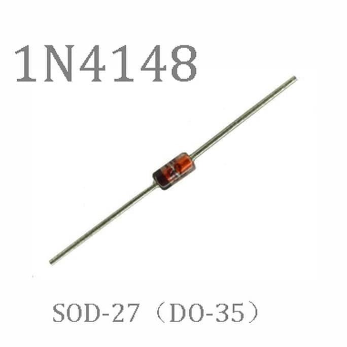 Jual Dioda IN4148 1N 4148 IN 4148 Dip Diode 1N4148 DO35 AC85 Harga 1 ...