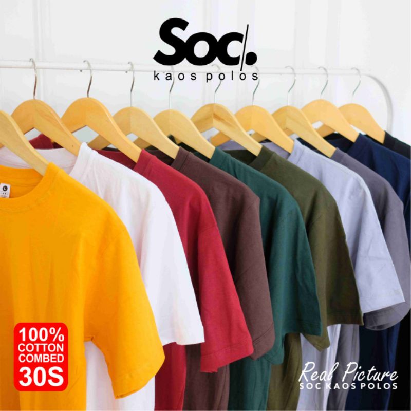 Jual Kaos Polos Y&S Premium Cotton 24s - Putih, S - Kab. Bandung - Y&s Kaos  Polos