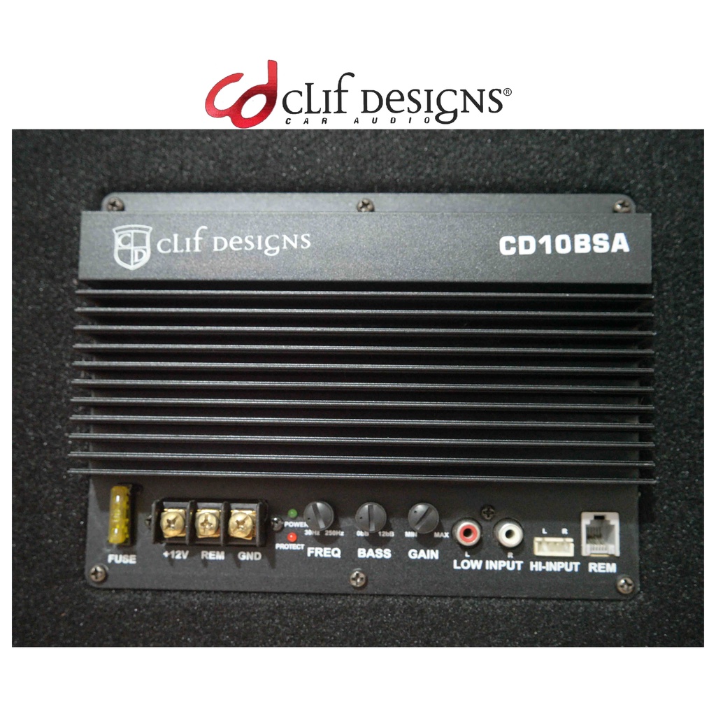 Jual Clif Designs CD10BSA Subwoofer Aktif 10 inch deep BASS | Shopee ...