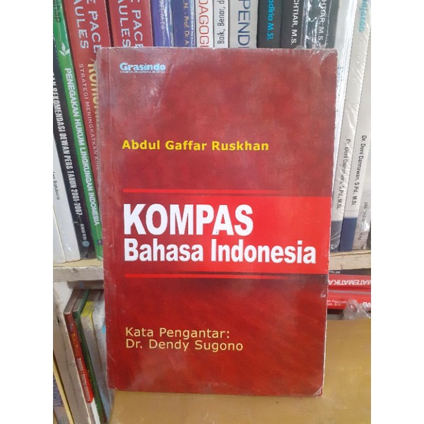 Jual Buku Kompas Bahasa Indonesia Abdul Gaffar | Shopee Indonesia